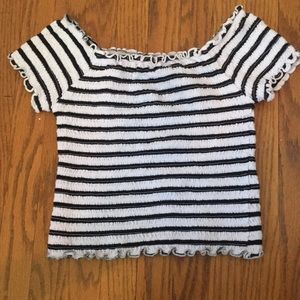 T shirt crop top